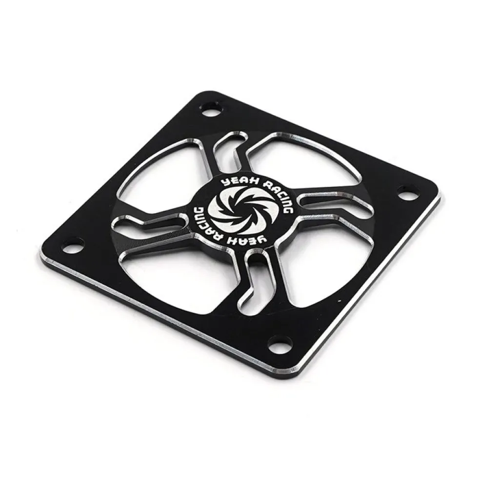 Yeah Racing Alu Lüftergitter für 40mm Lüfter schwarz