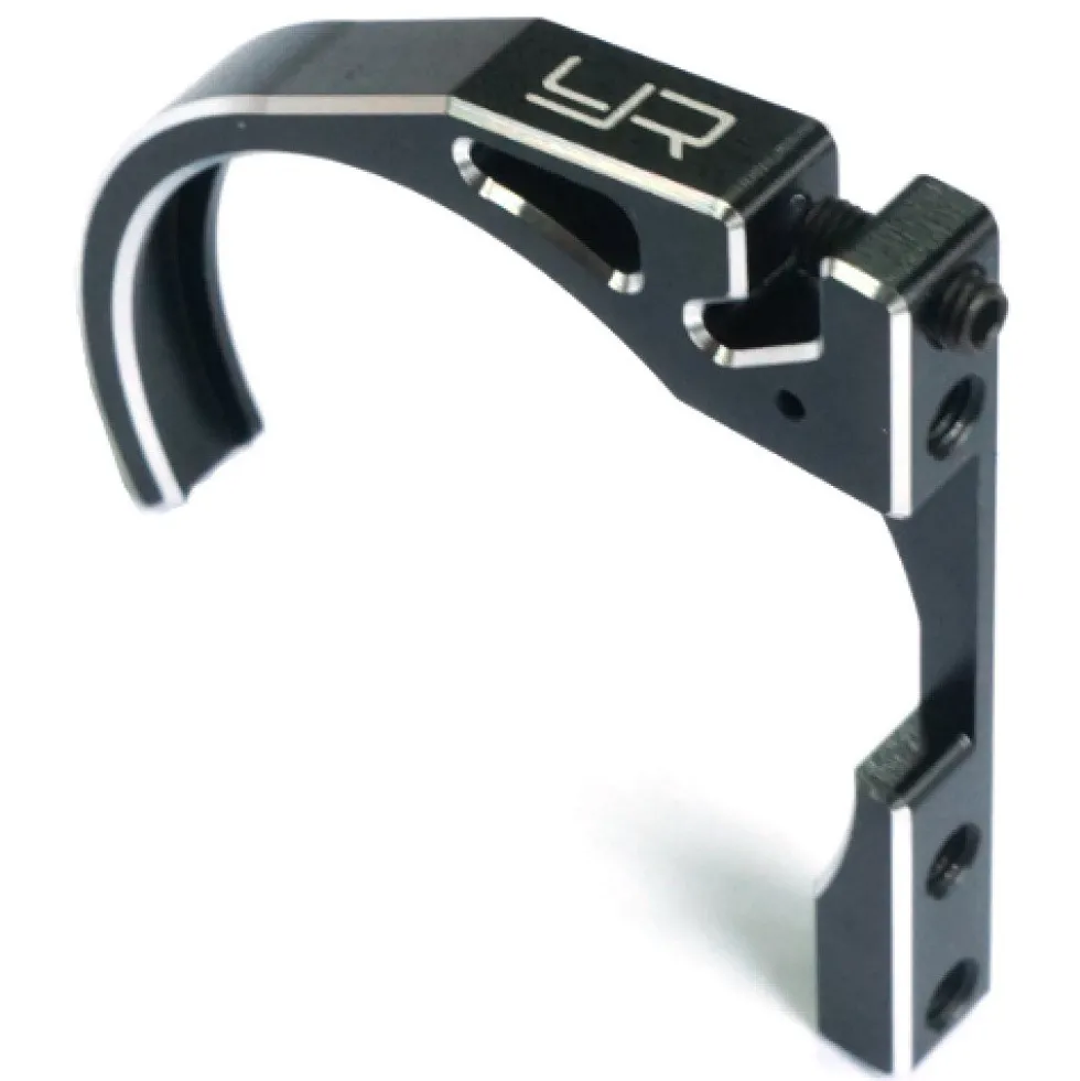 Yeah Racing Alu Motorlüfter-Halter für 1:8 Motore schwarz