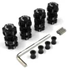 Yeah Racing Alu Radmitnehmer 17mmr (10mm Offset) 4mm Achse für Arrma Traxxas