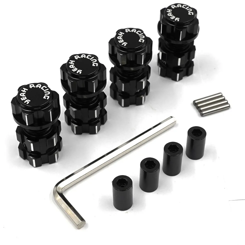 Yeah Racing Alu Radmitnehmer 17mm (10mm Offset) 5mm Achse für Traxxas