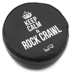 Yeah Racing Ersatzrad-Abdeckung "Keep Calm" für Crawler-Reifen