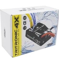 Yeah Racing ESC Fahrregler Doppelmotor 4X Waterproof Brushed 120A 2-6S
