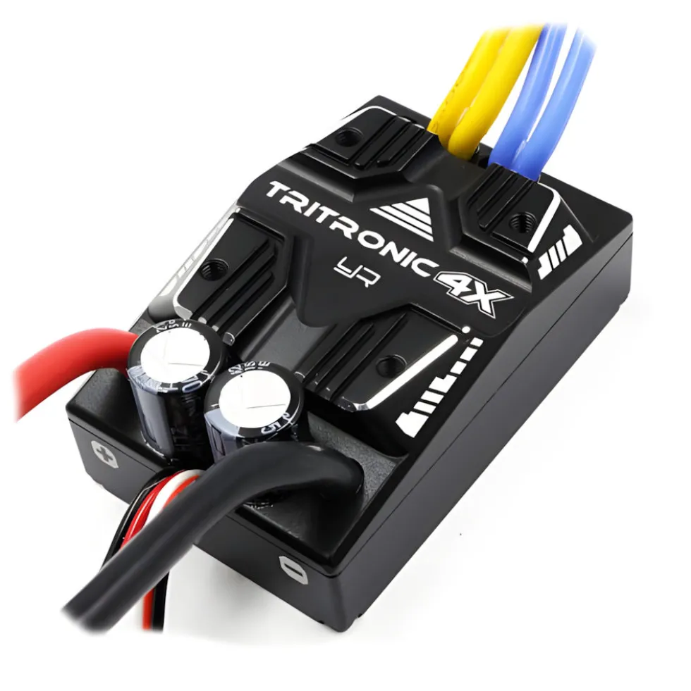 Yeah Racing ESC Fahrregler Doppelmotor 4X Waterproof Brushed 120A 2-6S