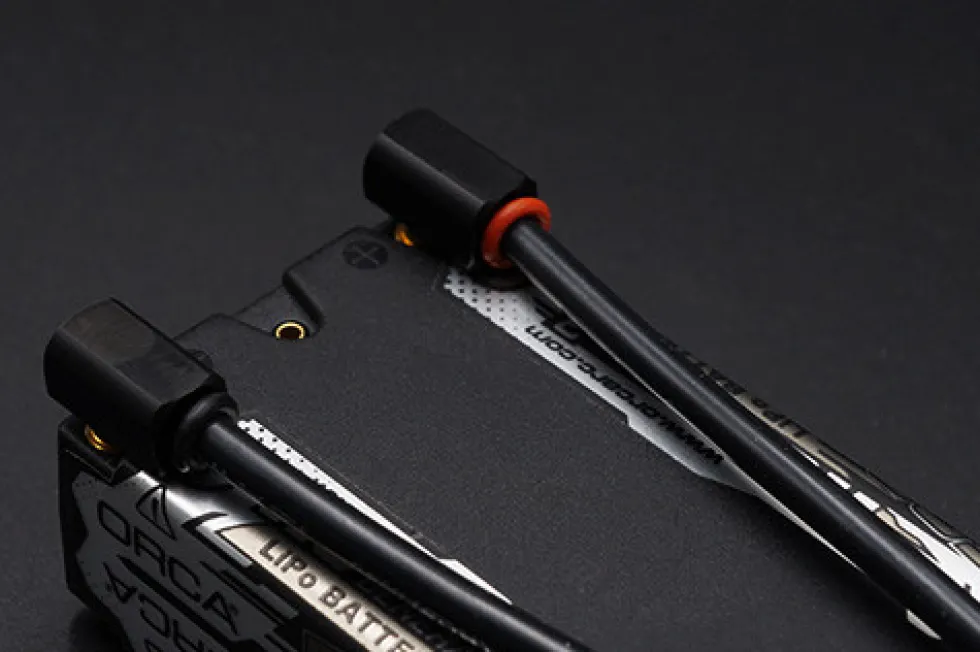 Yeah Racing Goldkontakt Winkelstecker 4+5mm (2)