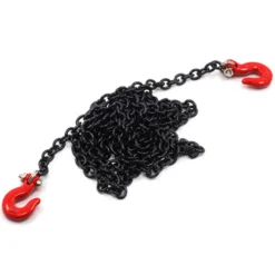 Yeah Racing Kette (schwarz) mit Schwerlasthaken 96cm Crawler Zubehör 1:10