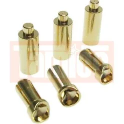 Yeah Racing 3.5mm Goldkontaktstecker für Brushless-Motor (3 Paar)