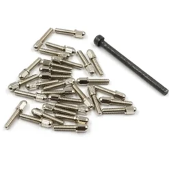 Yeah Racing Scale Steel Bolt Wheel Screws M2.5x10mm (30)