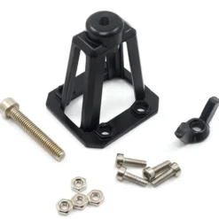 Yeah Racing Stahl Ersatzradhalter schwarz Crawler Zubehör 1:10