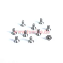 Yeah Racing Titan Senkkopf-Schraube 3x10mm (10 Stk.)