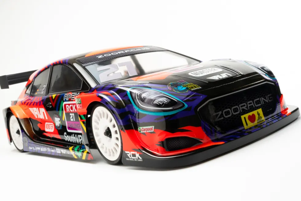 ZooRacing Karosserie Apex FWD 0.7mm (unlackiert)