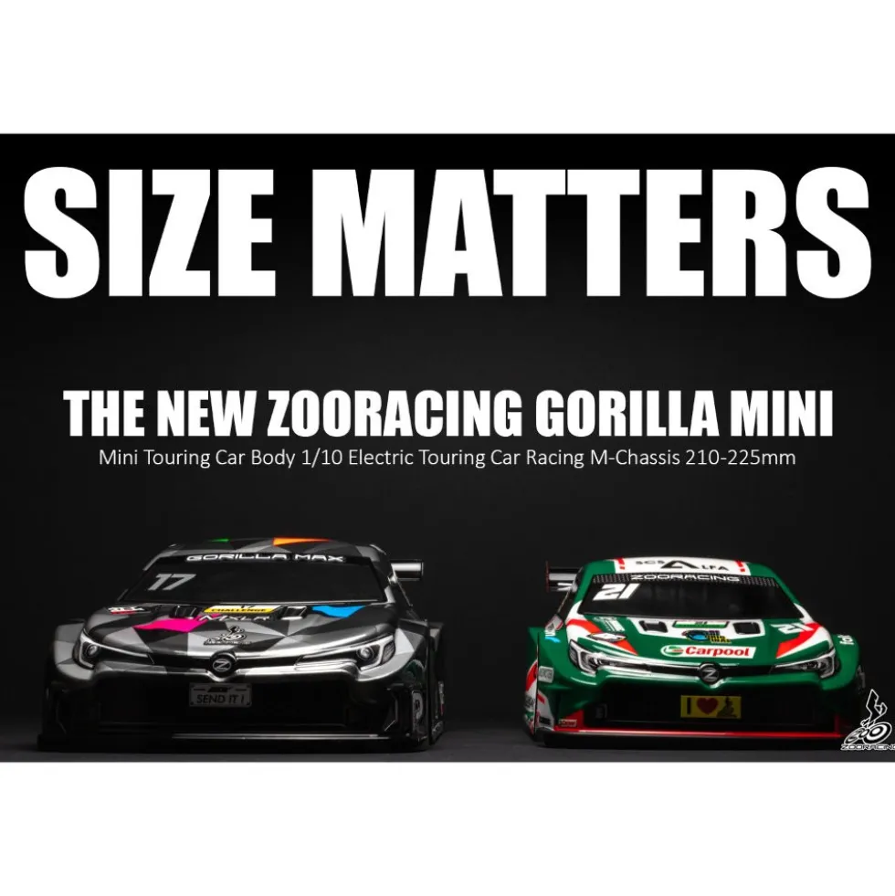 ZooRacing Karosserie Gorilla MINI 0.5mm