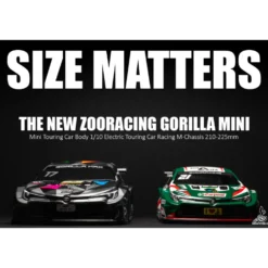 ZooRacing Karosserie Gorilla MINI 1.0mm